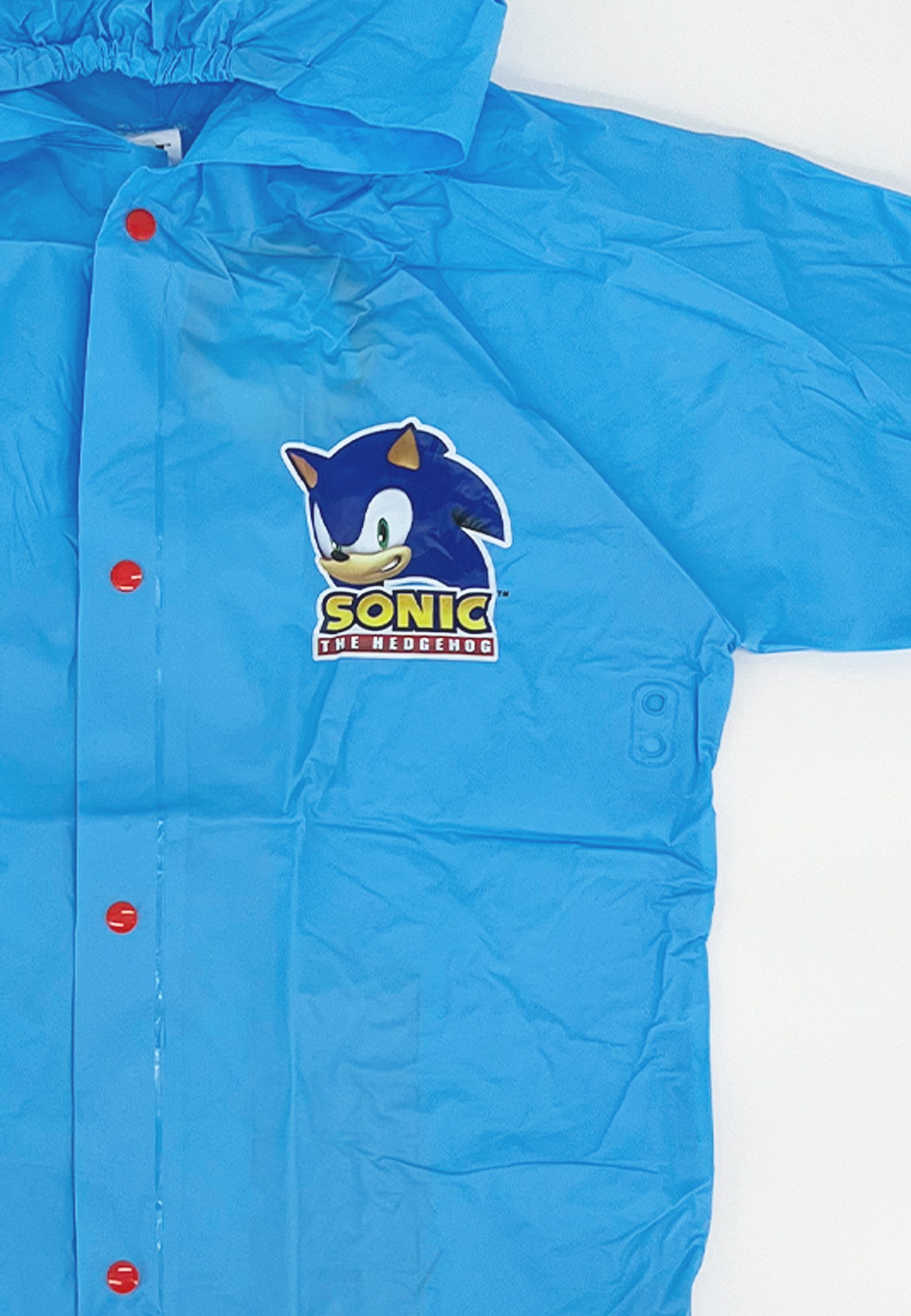 Sonic SEGA Regenjacke Jungen Regenmantel – Bild 3 von 4