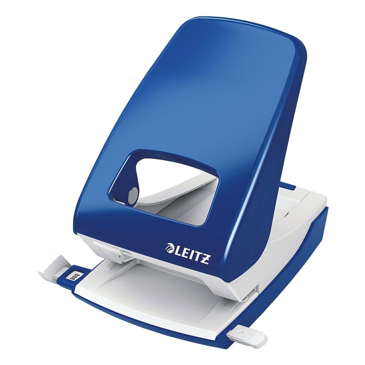 LEITZ Lochstanzer 5138 NeXXt, 2-fach bis 40 Blatt, für A4, A5, A6, 8x8x8 cm, US, Folio