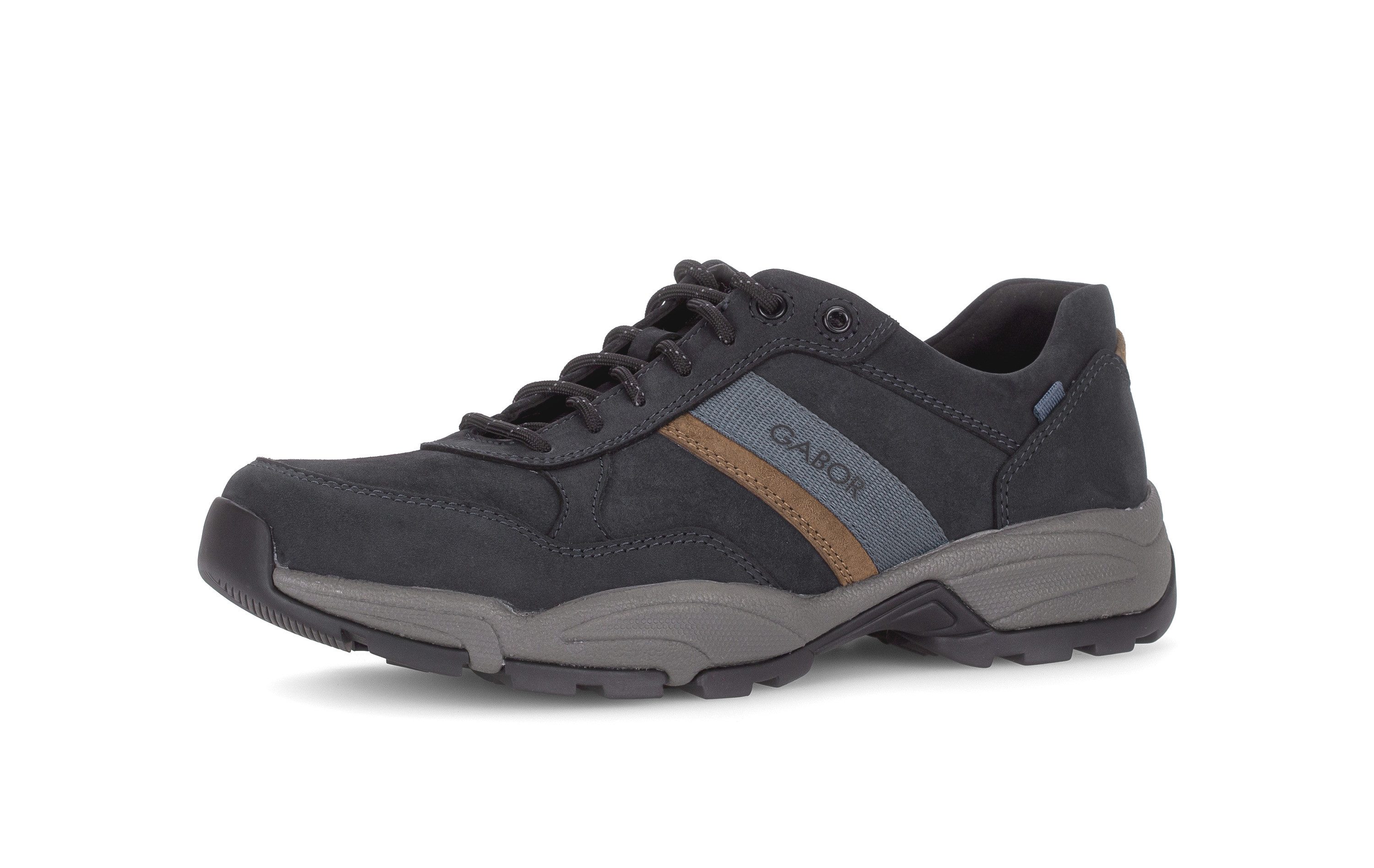 Gabor Sneaker Freizeitschuh, Halbschuh, Schnürer in Bequemweite G (weit)