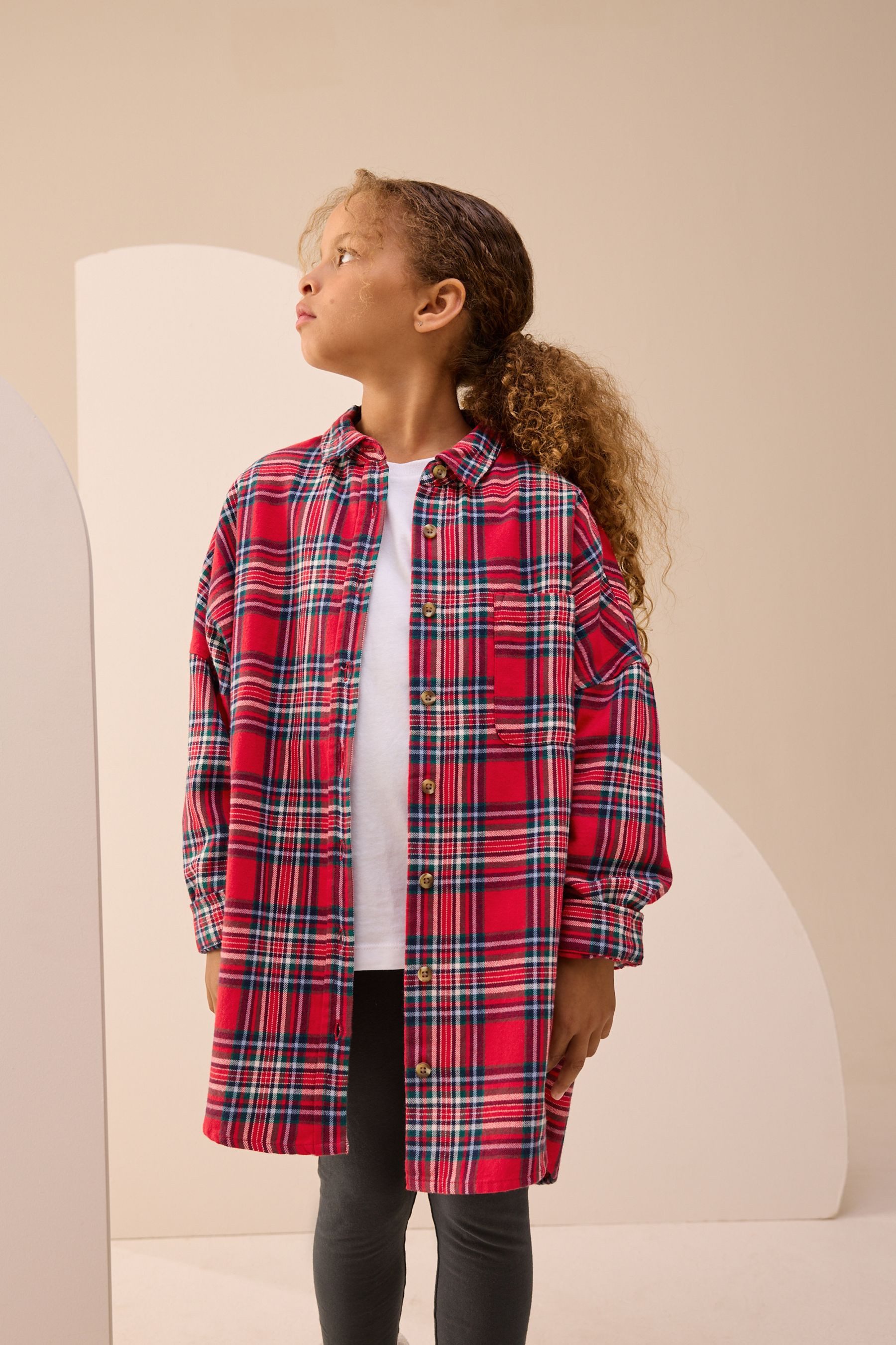 Next Hemdbluse Kariertes Hemd (1-tlg)