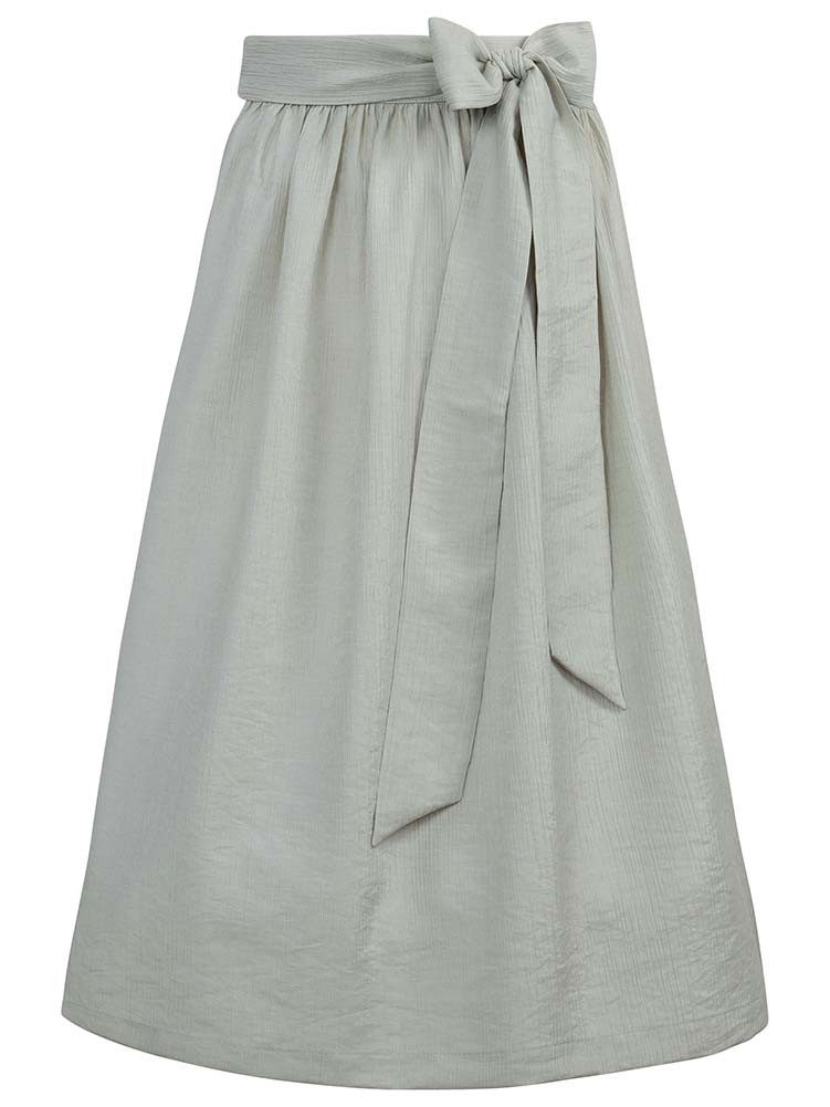 MarJo Dirndlschürze Dirndlschürze Langenstein 70cm Länge artischocke