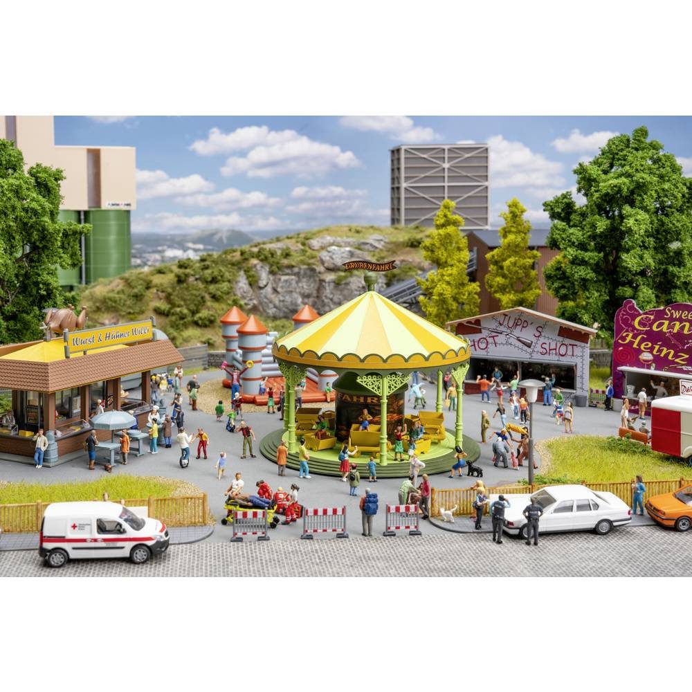Faller Modelleisenbahn-Fertiggelände 190094 H0 Aktions-Set Ruhrpott-Kirmes Bausatz