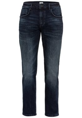 camel active 5-Pocket-Jeans Selvedge Jeans mit Smartphone Tasche Tapered Fit