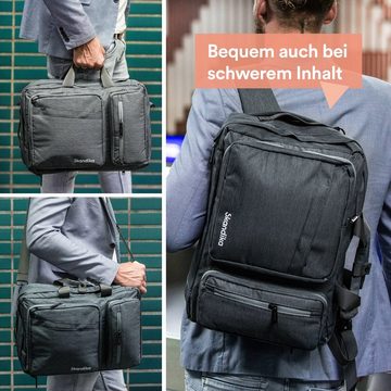 Skandika Rucksack Levande 20 Liter, Urban Style Design Rucksack Daypack Messenger Bag