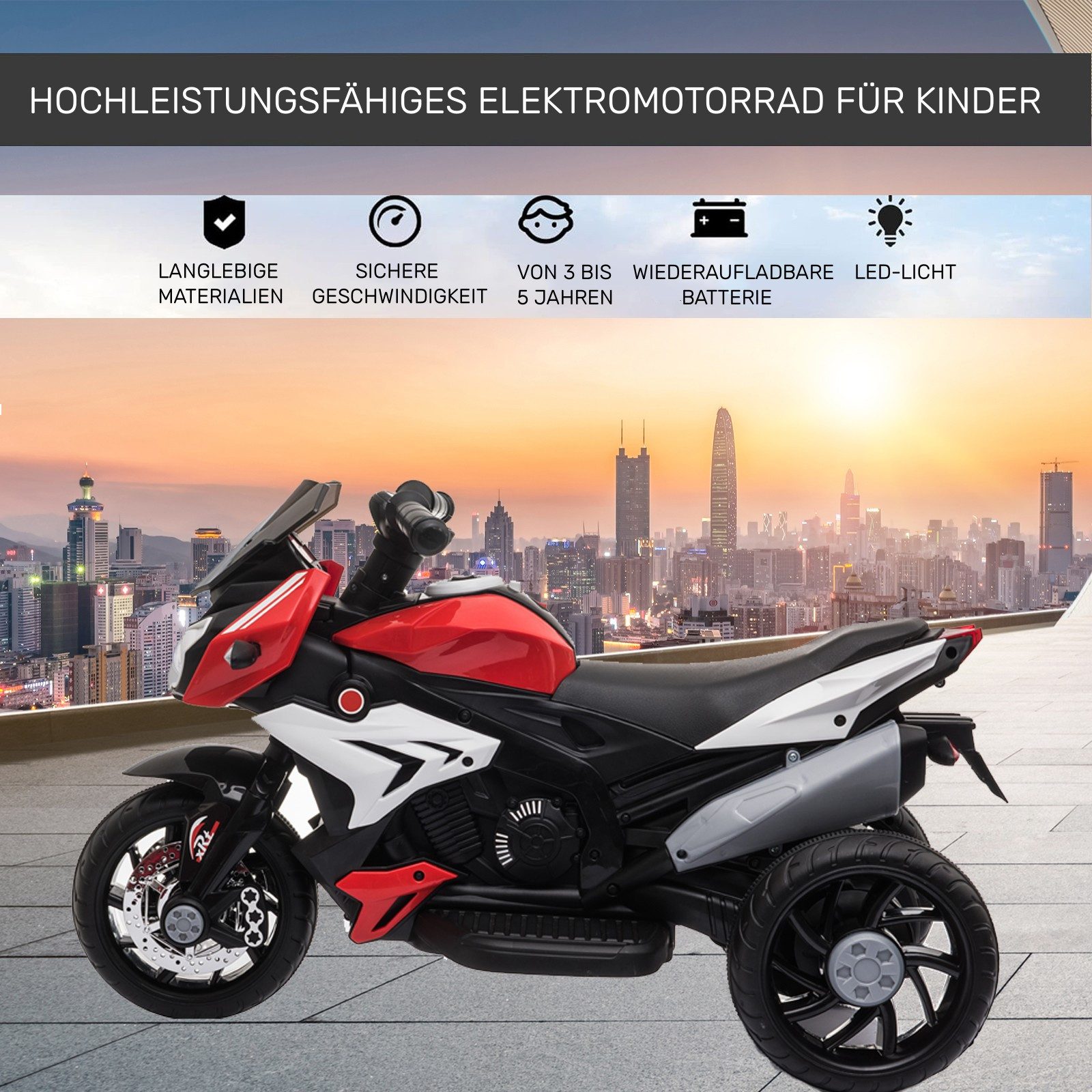 LALAHO Elektro-Kindermotorrad Elektro Kindermotorrad Kinderfahrzeug Elektro günstig online kaufen