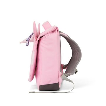 Affenzahn Umhängetasche Vorschultasche Einhorn, 4 Liter Rosa kleiner Vorschulrucksack für Vorschulkinder