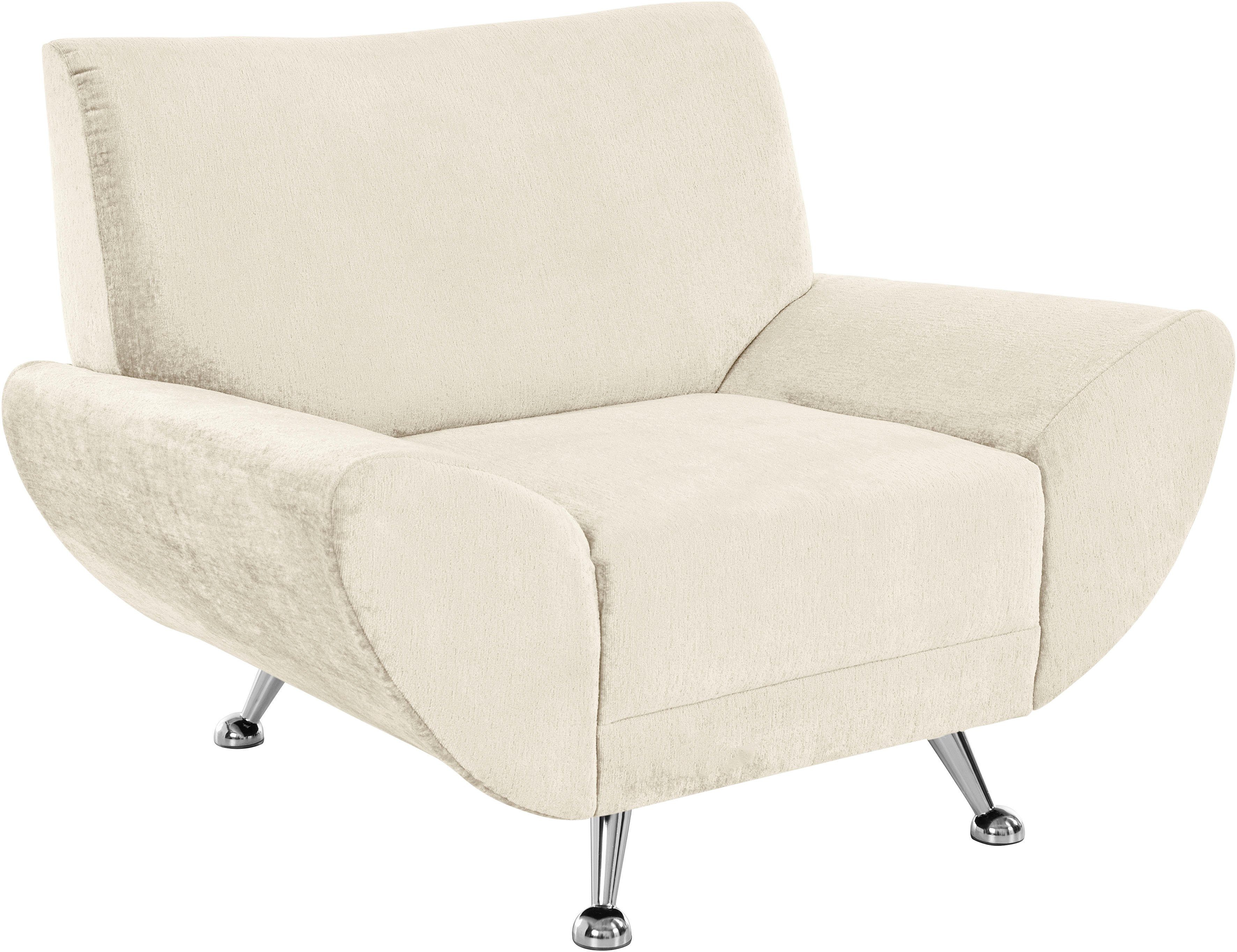 Home affaire Sessel Saltare elegant und komfortabel, toller Designfuß, Breite 112cm