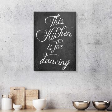 Posterlounge Alu-Dibond-Druck GreenNest, This kitchen is for dancing, Küche Illustration