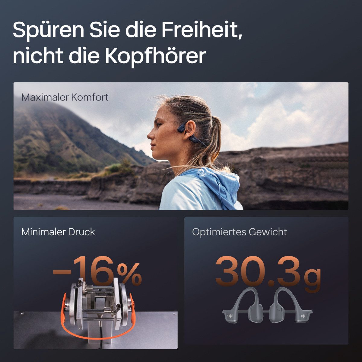 Shokz Shokz OpenRun Pro 2 Bluetooth-Kopfhörer