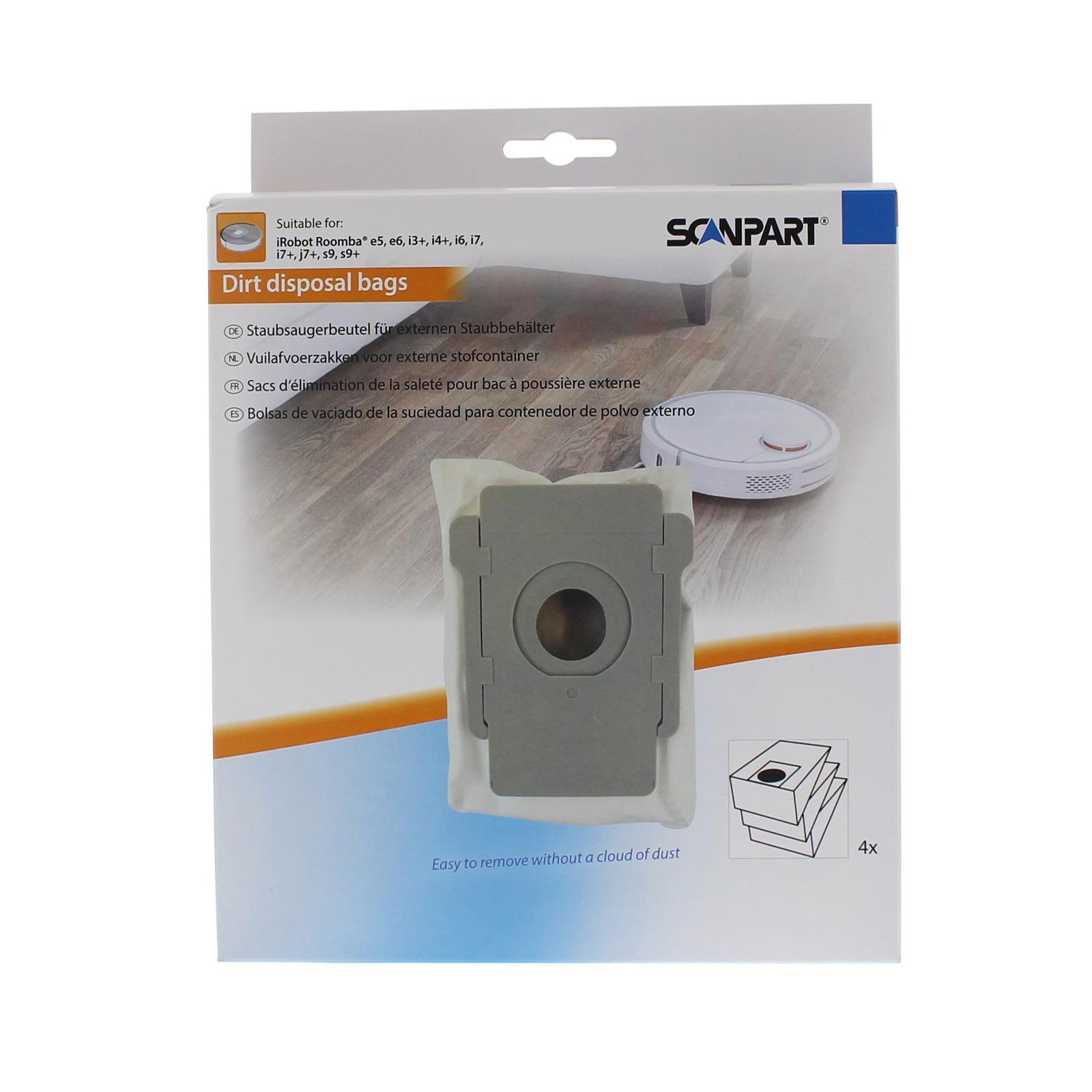 Scanpart Staubsaugerbeutel 1190081001