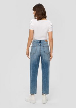 s.Oliver 7/8-Jeans Jeans Mom / Regular Fit / High Rise / Wide Leg