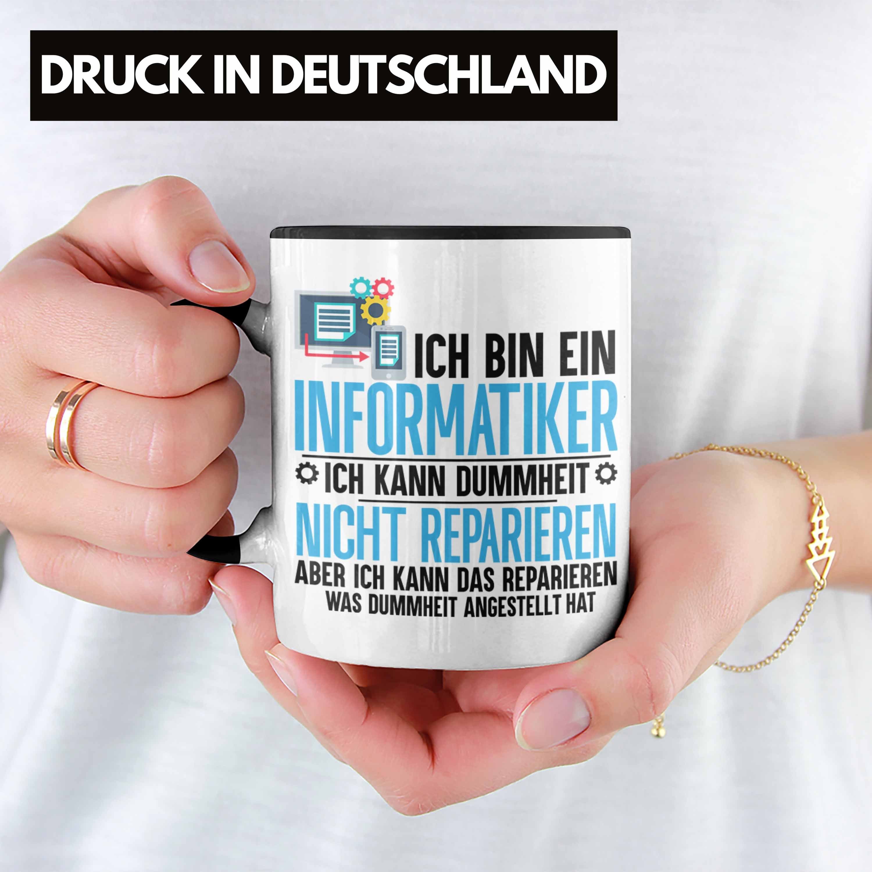 Trendation Tasse Trendation - Informatiker Tasse Geschenk Programmierer Nerd Coder Gesc