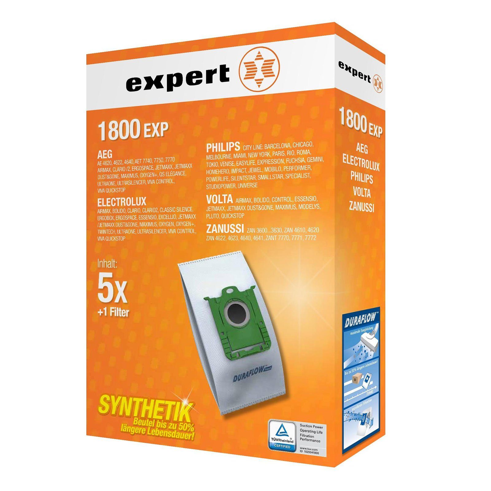 Expert Staubsaugerbeutel expert 1800 EXP