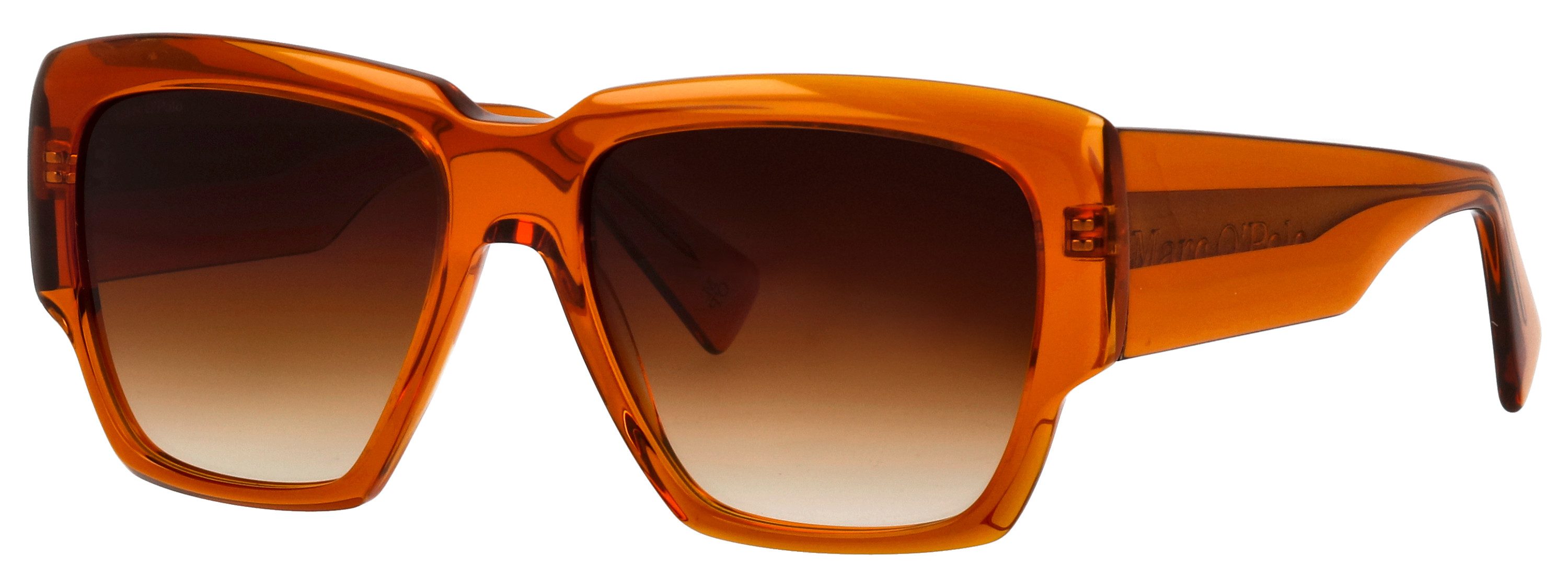 Marc O'Polo Sonnenbrille 506227 Form Karree/Eckig, Logoschriftzug auf Bügel und Glas, CR 39
