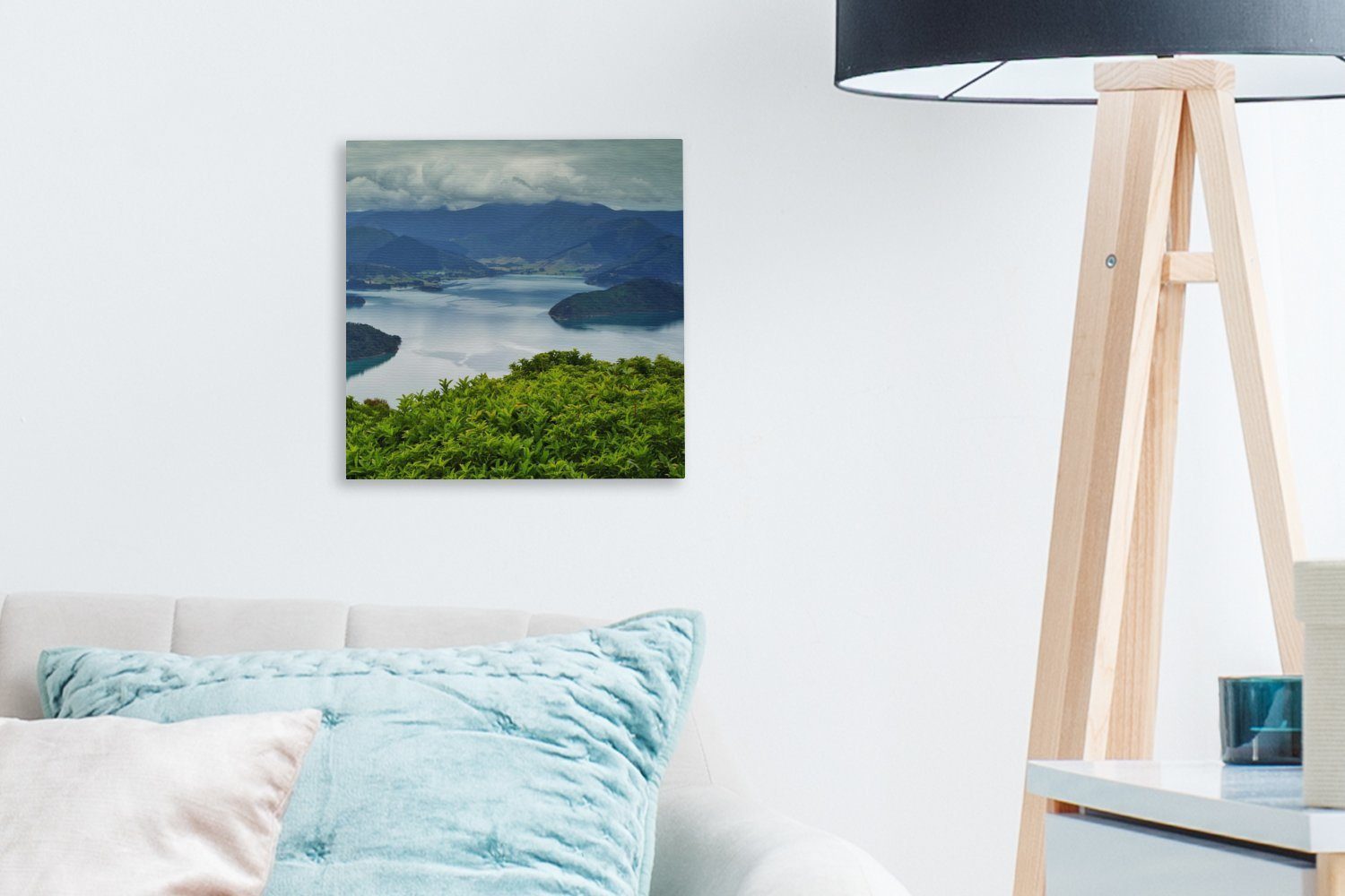 - See St), Neuseeland - Wohnzimmer Schlafzimmer (1 Leinwand Leinwandbild OneMillionCanvasses® Berg, Bilder für