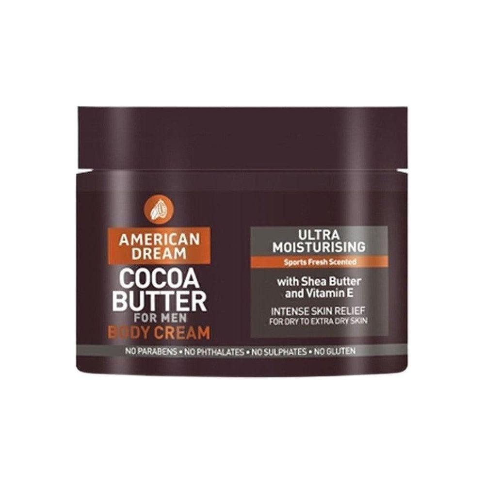 Körpercreme American Dream Cocoa Butter Body Cream For Men 500ml