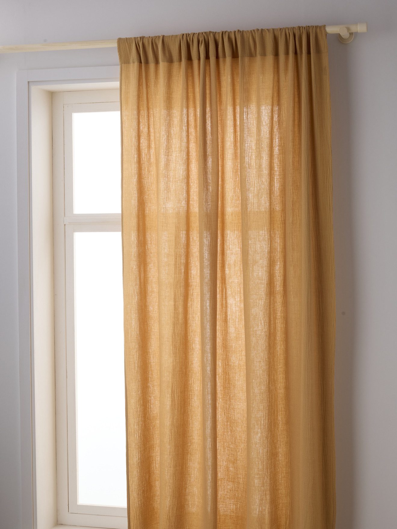 vertbaudet Vorhang Kinderzimmer Vorhang aus Musselin, Tunnelzug, Baumwolle günstig online kaufen