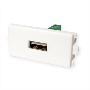 VALUE A/V-Anschluss-System, USB- Modul (1x USB 2.0 Typ A) Netzwerk-Panel