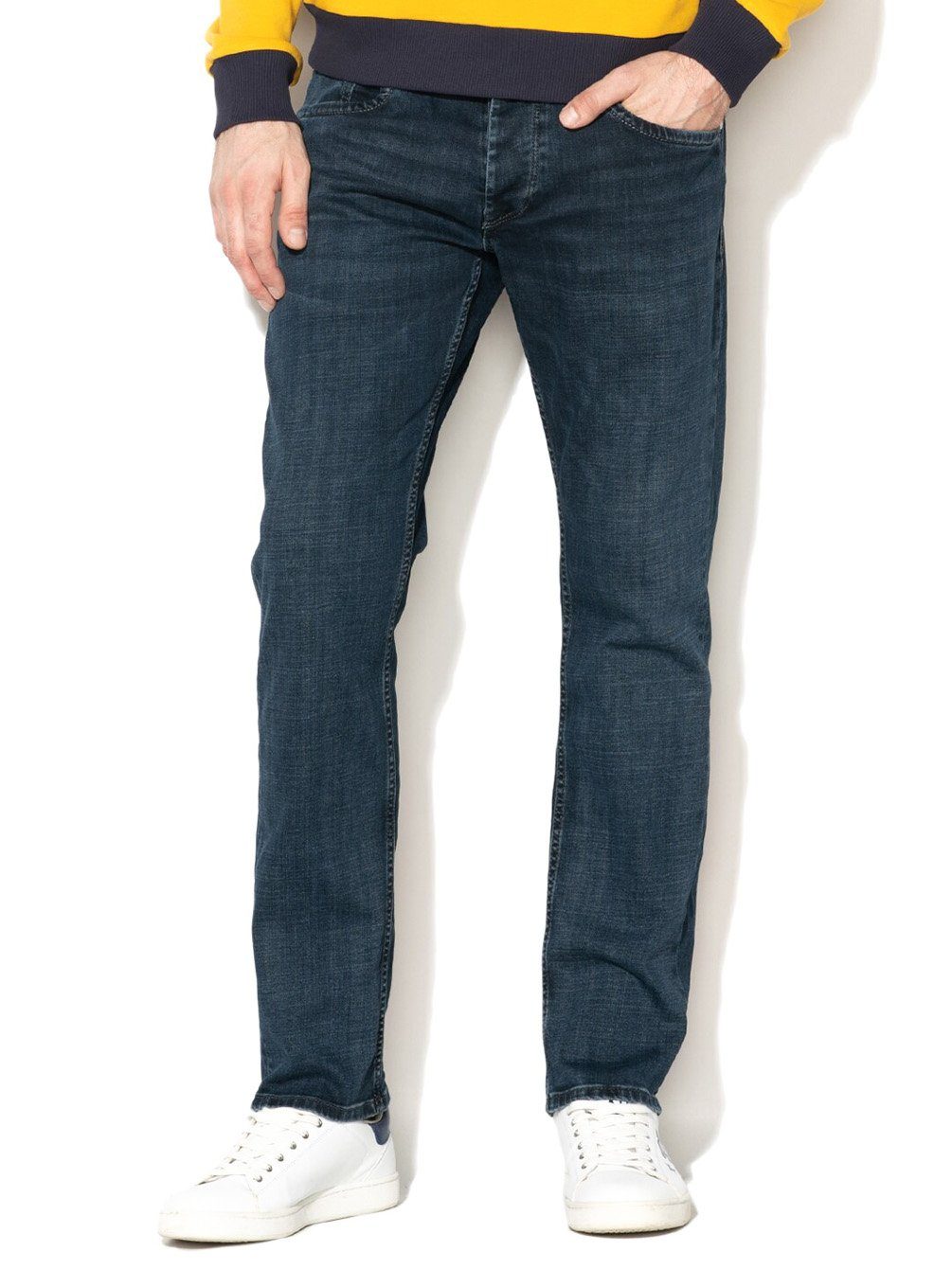 Straight Jeans Stretch Cash Pepe Hose Herren - WX7 Straight-Jeans