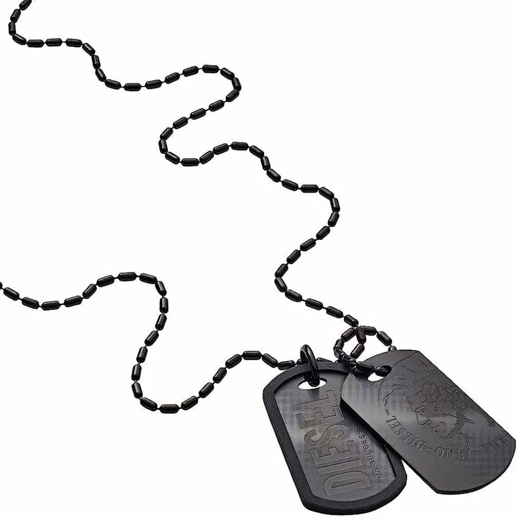 Diesel Kette mit Einhänger Black men´s...