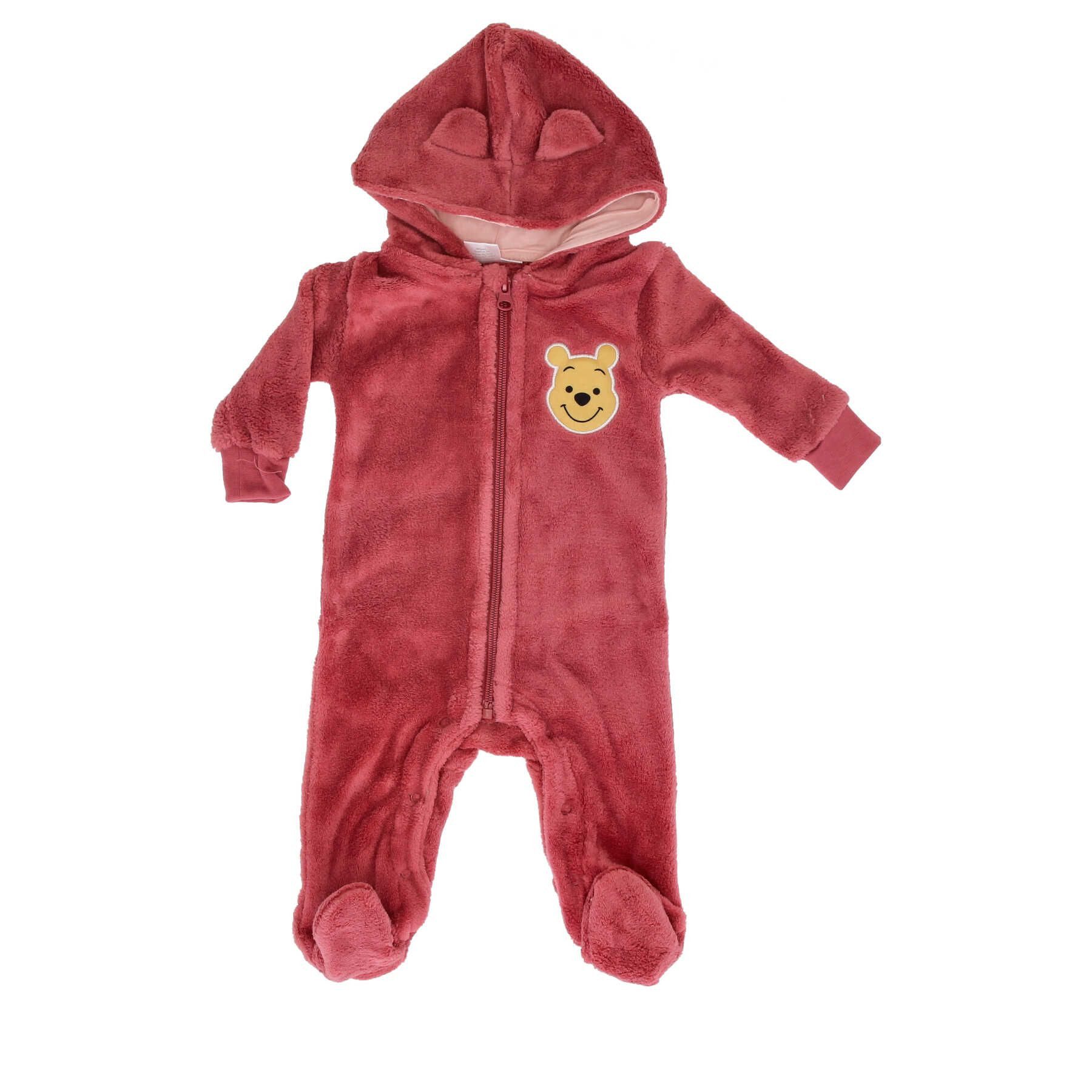 Disney Winnie Puuh Fleeceoverall Overall für Babys Weicher Schutz und Wärme für die Kleinsten