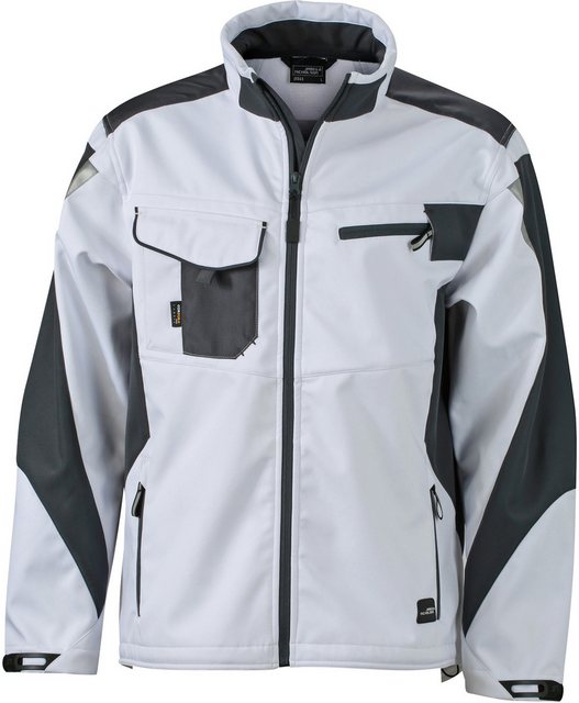 James & Nicholson Softshelljacke James & Nicholson JN 844 Workwear Sommer S günstig online kaufen