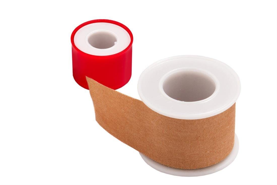 varivendo Fixierpflaster varivendo Notizblock + 5x FIGO Rollenpflaster 2,5 cm x 2,5 m (Rollen, 5-St., Rollenpflaster) Kanülenpflaster Rollenpflaster Heftpflaster Fixierpflaster