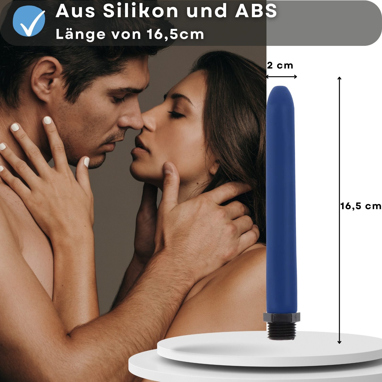 Lovelyness Mobiles Bidet Intimdusche mit 1/2 Zoll Gewinde für die Dusche oder Badewanne