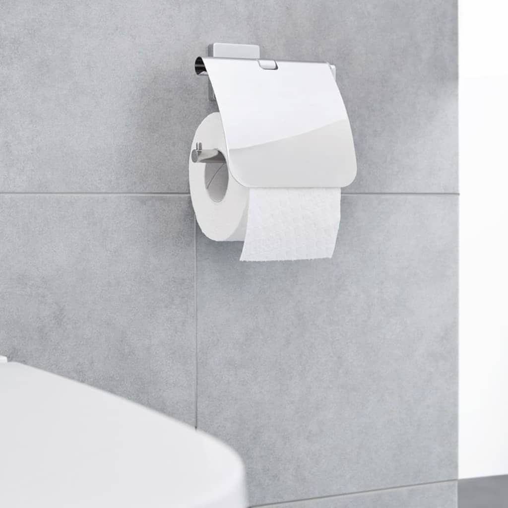 Kleine Wolke Toilettenpapierhalter Luno, Edelstahl