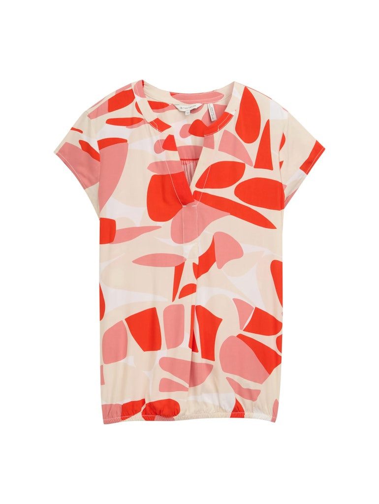 red dots and shapes design