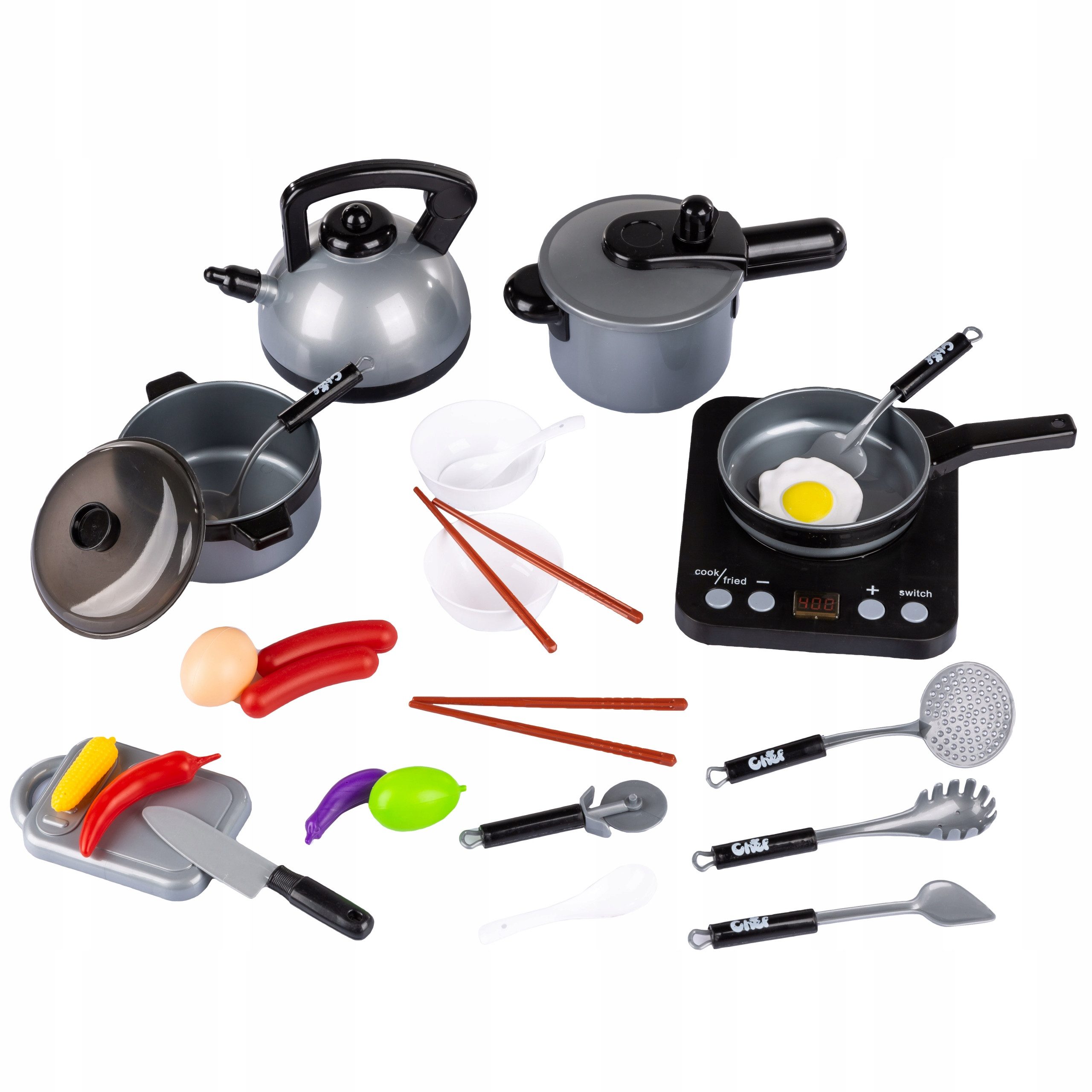 kinderplay Spielküche Kinder Kochset – Lernspaß mit Zubehör – Spielküche Ge günstig online kaufen