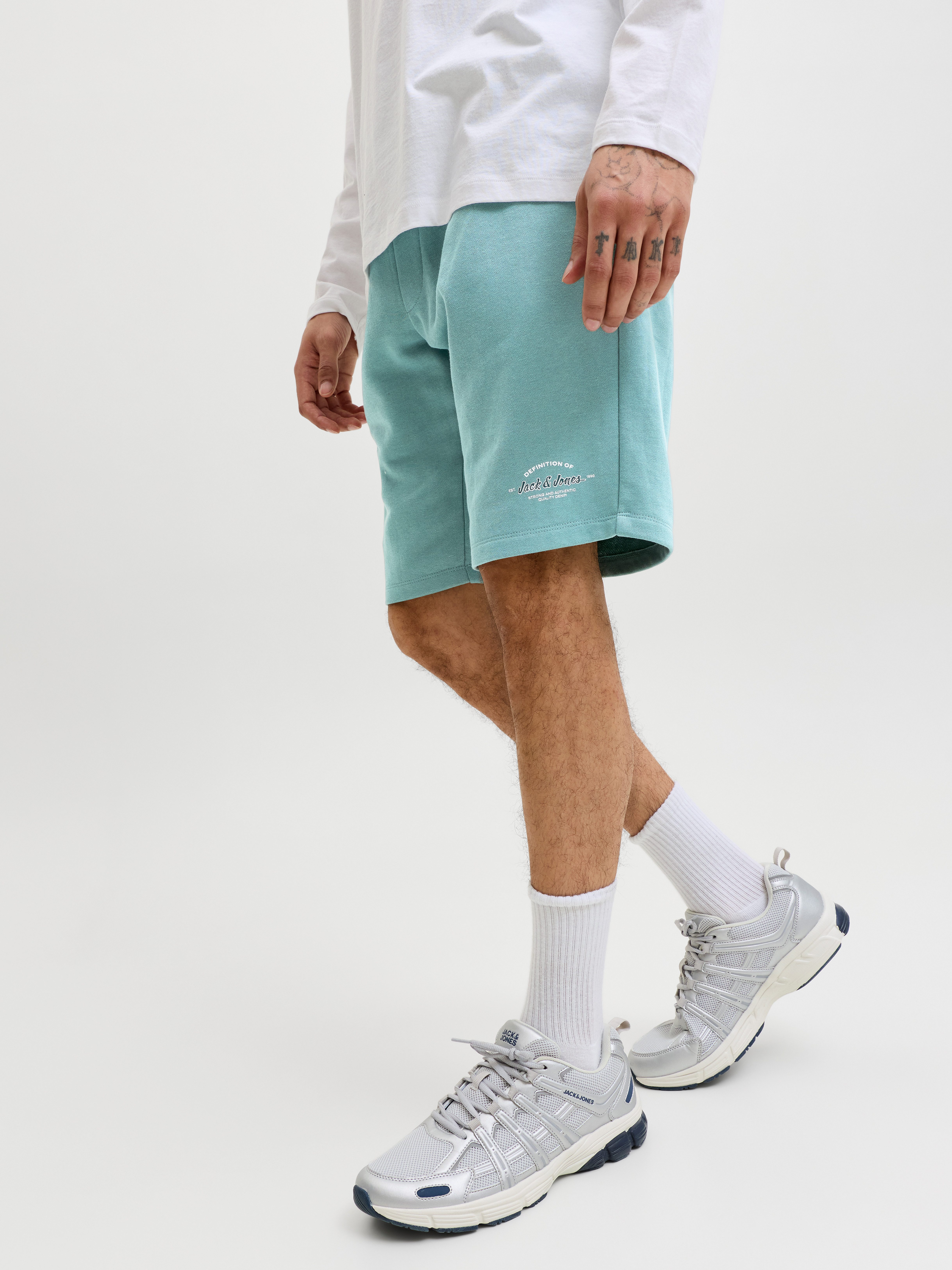 Jack & Jones Jogger Pants JPSTGORDON BRANDON SWEAT SHORTS