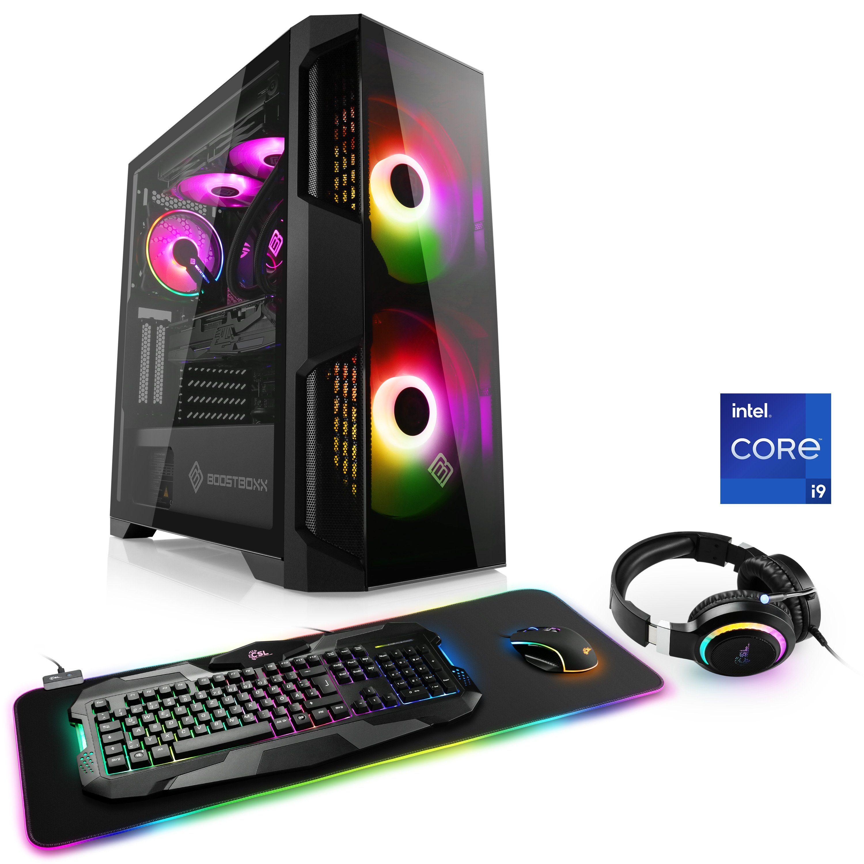 CSL HydroX V29110 Gaming-PC (Intel® Core i9 13900F, GeForce RTX 3060, 16 GB  RAM, 1000 GB SSD, Wasserkühlung)