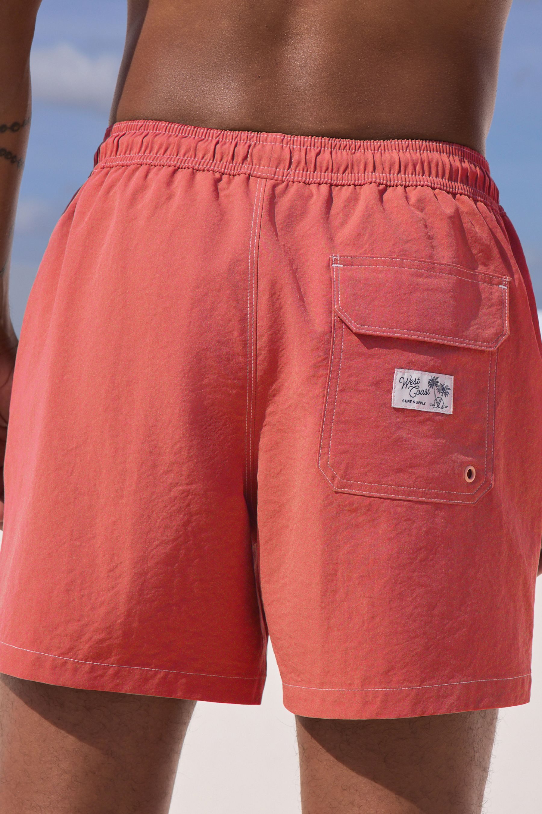 Next Badeshorts Badeshorts mit Kontrastnaht (1-St) günstig online kaufen