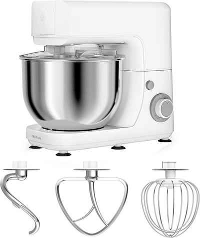 Tefal Küchenmaschine Masterchef Essential QB150138, 800,00 W, 4.8 L Schüssel, Pulsfunktion, 1,8kg Kuchenteig