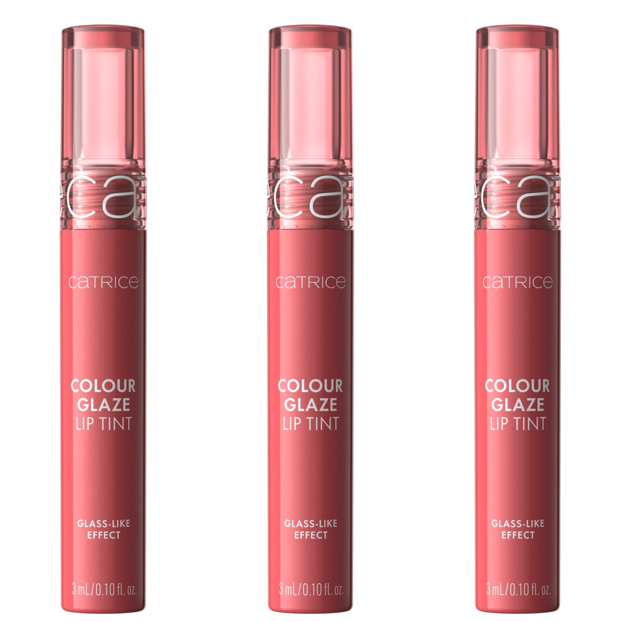 Catrice Lipgloss COLOR GLAZE LIP TINT, 3-tlg., mit glänzendem Finish und langem Tönungseffekt