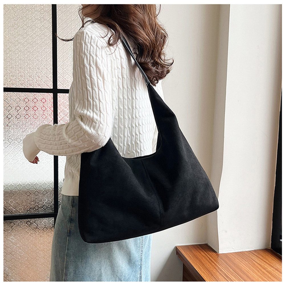 Cachito Schultertasche Vintage Damen Handtasche Tote Bag Große Hobo Strandtasche, für Arbeit, Schule und Alltag