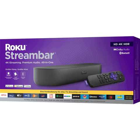 ROKU Streaming-Box Streambar HD/4K/HDR