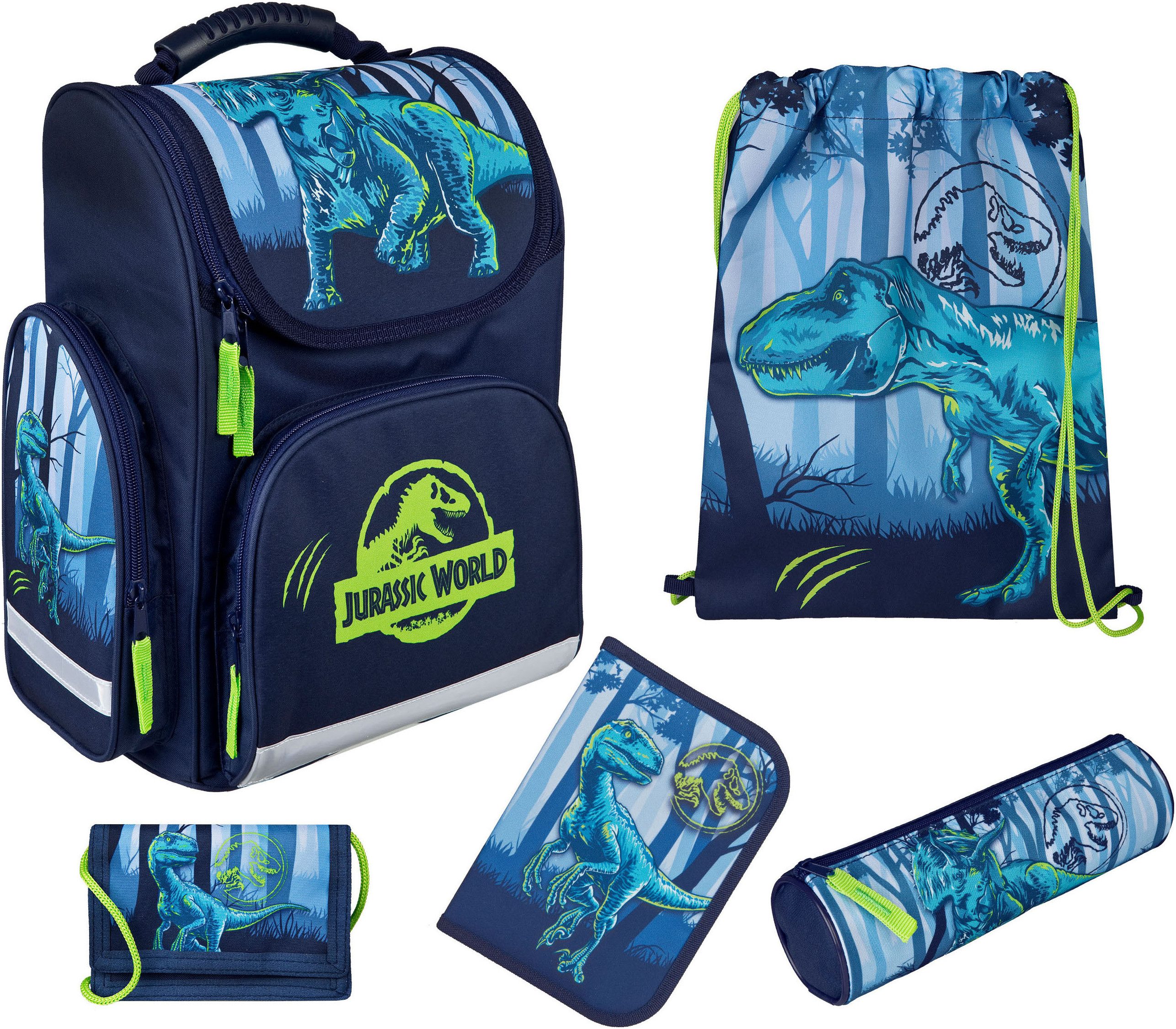 UNDERCOVER Schulranzen Clou (Set, 5-tlg)