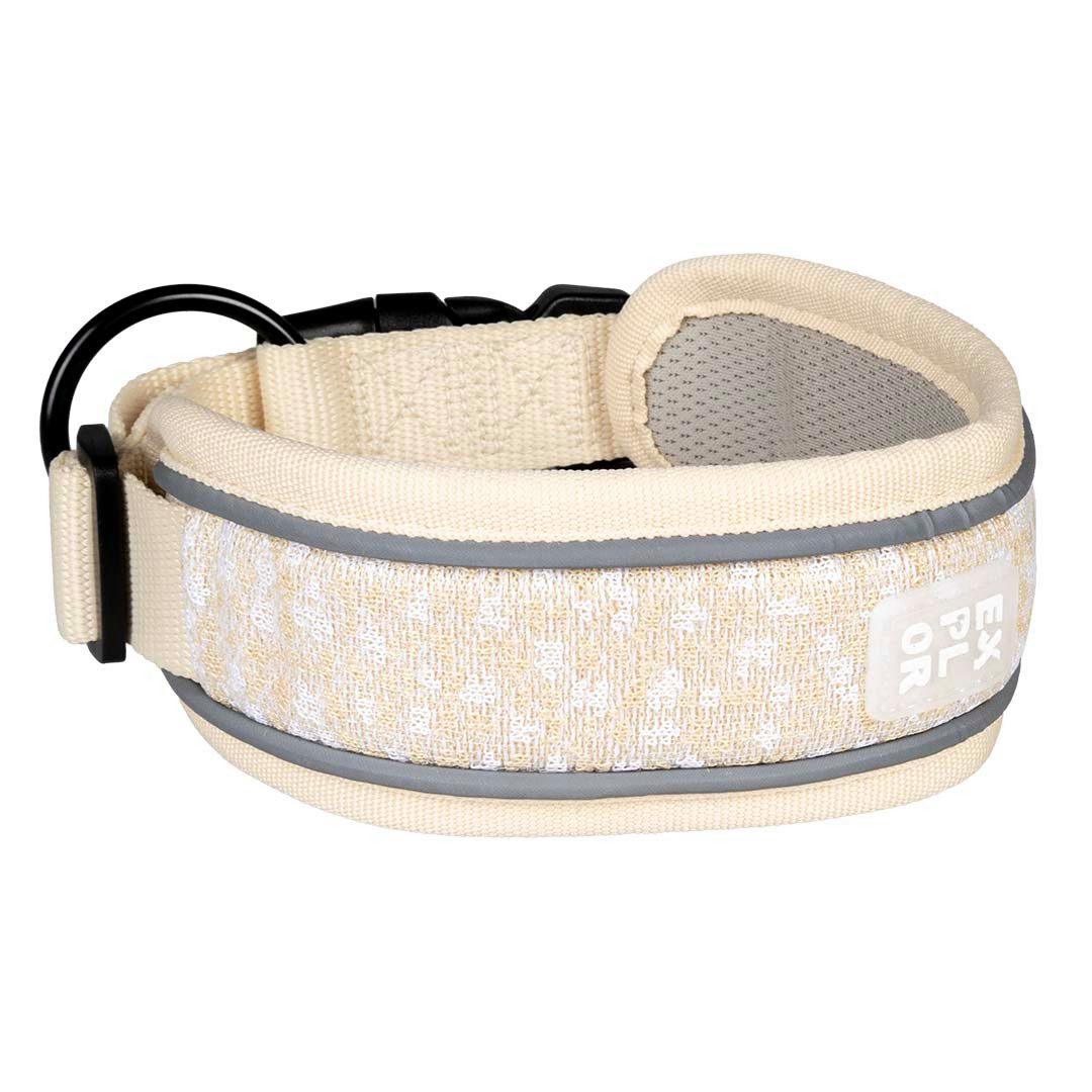 DUVO+ Hunde-Halsband Duvoplus EXPLOR Ultimate Fit Control Halsband Fashion - antique white
