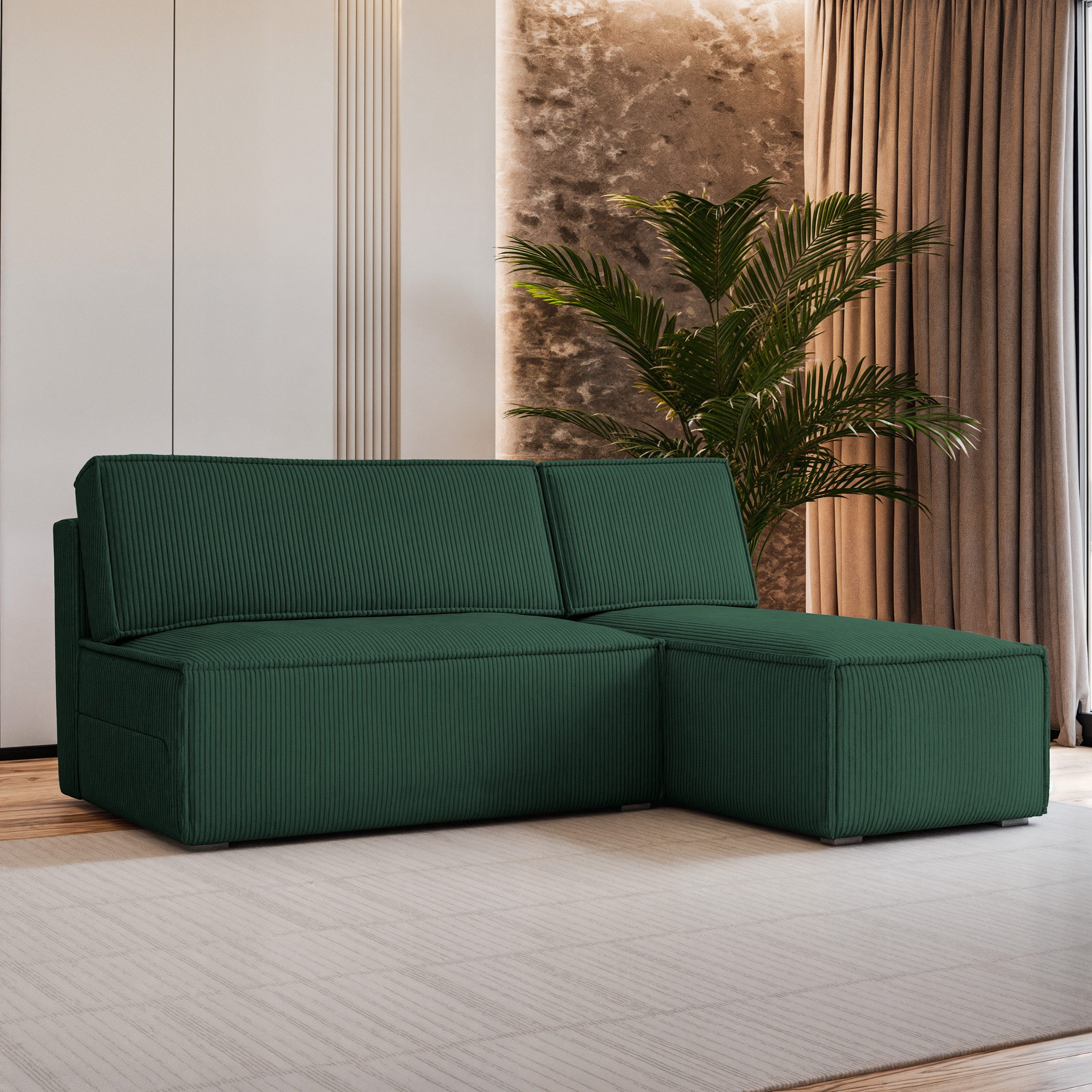 Masseno Ecksofa BRISO mit Schlaffunktion L-Form, günstig online kaufen