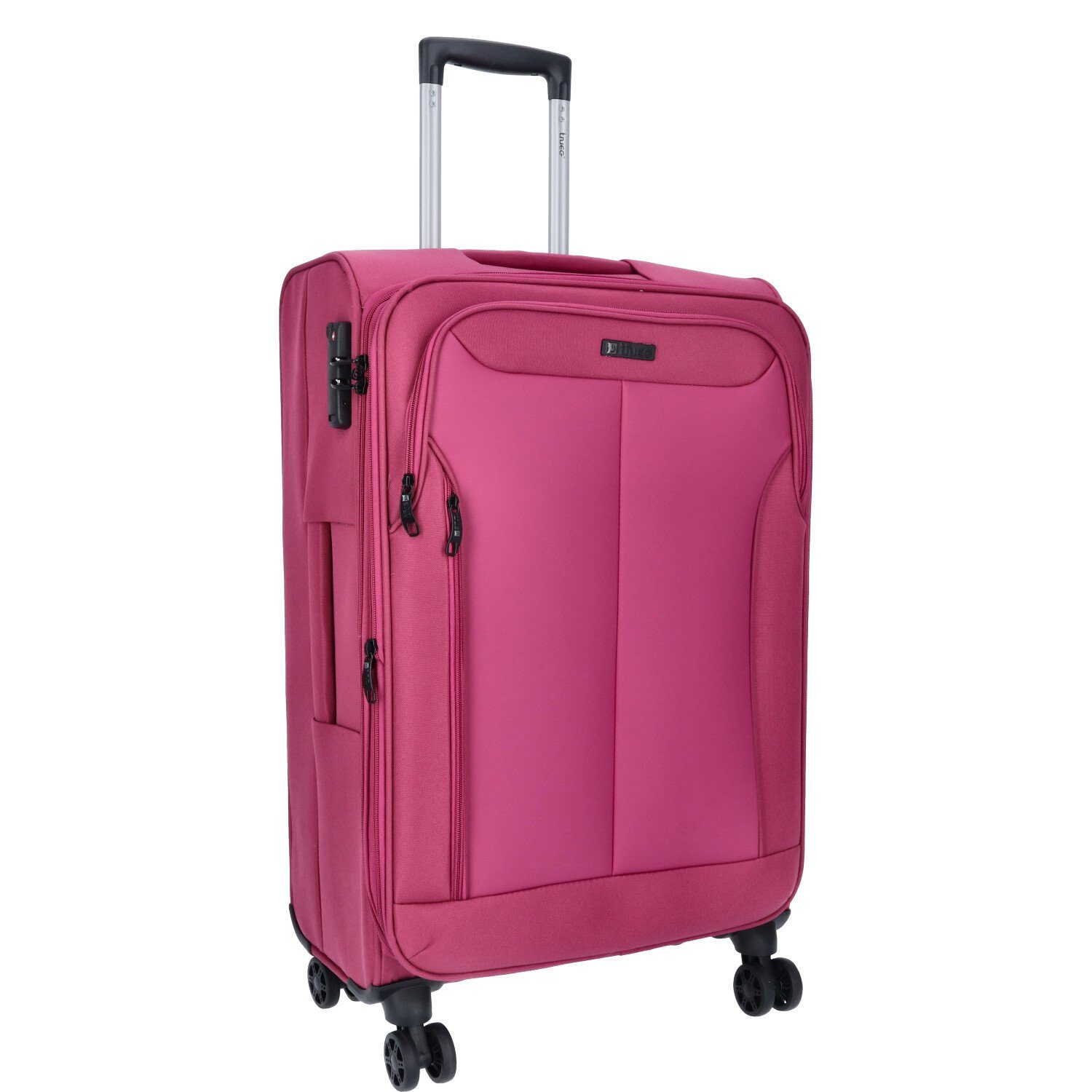 TheTrueC Koffer TheTrueC 4 Rollen Koffer Superlight 68cm Kopenhagen berry, günstig online kaufen