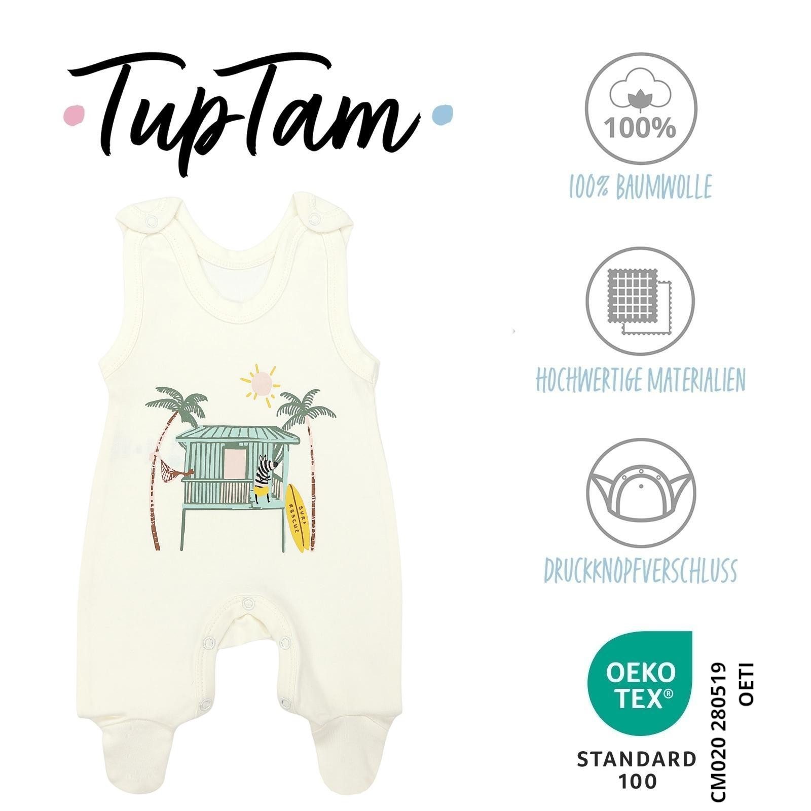 TupTam Strampler TupTam Baby Unisex Strampler mit Aufdruck Spruch 5er Pack