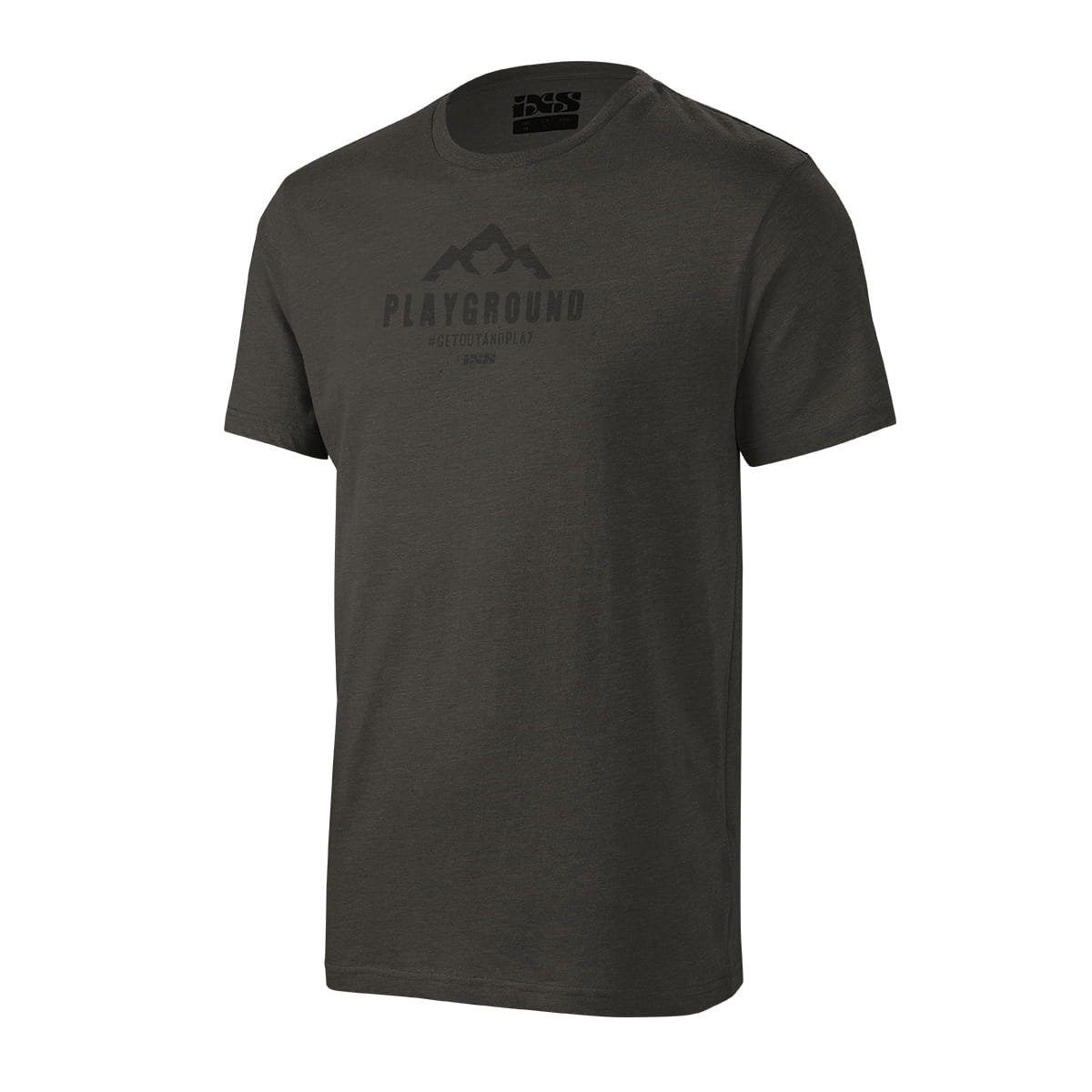 IXS T-Shirt T-Shirts Ridge T-Shirt (1-tlg) iXS XXL- Kaffeebraun Grau -