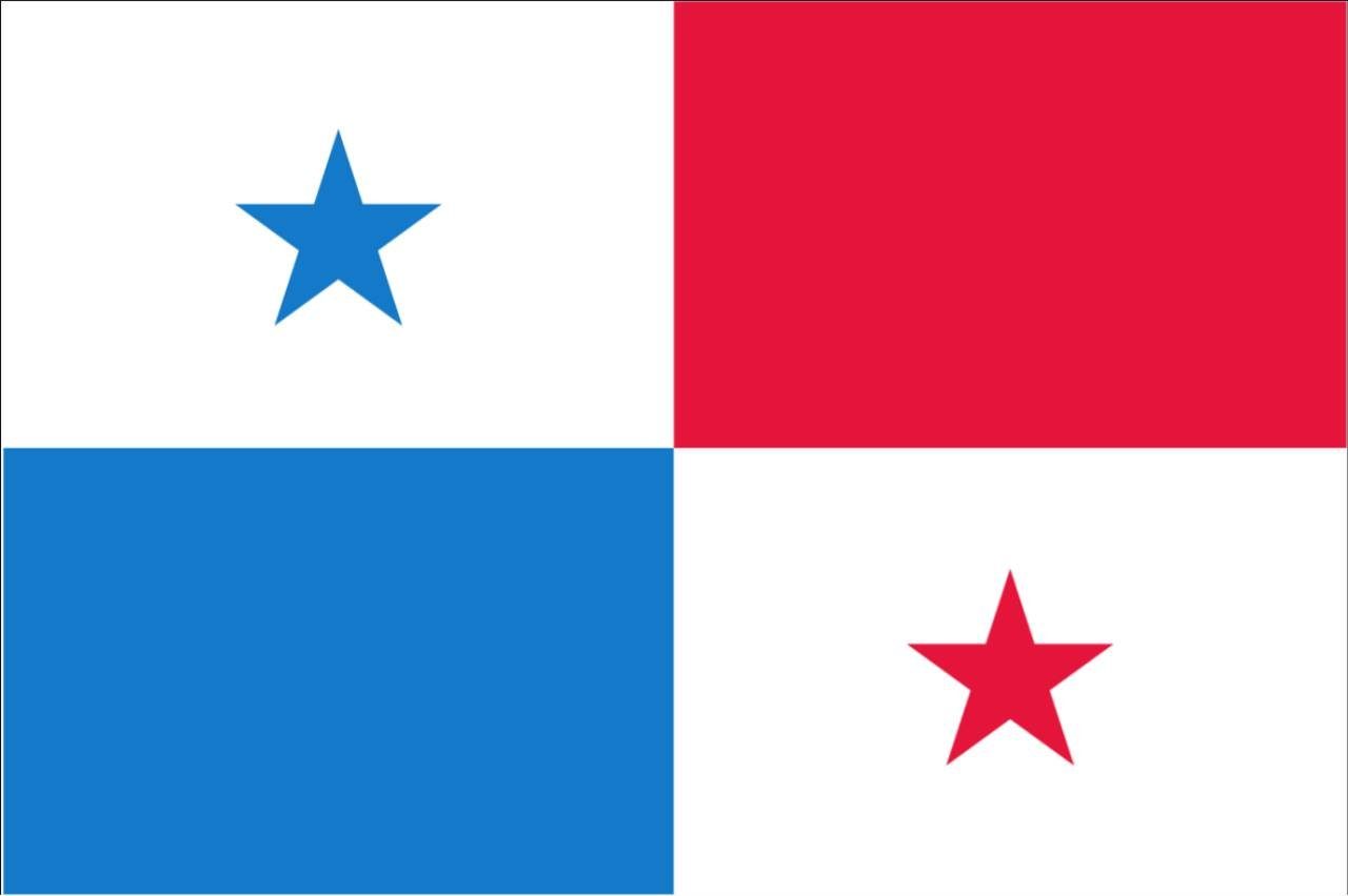 flaggenmeer Flagge Panama 160 g/m² Querformat