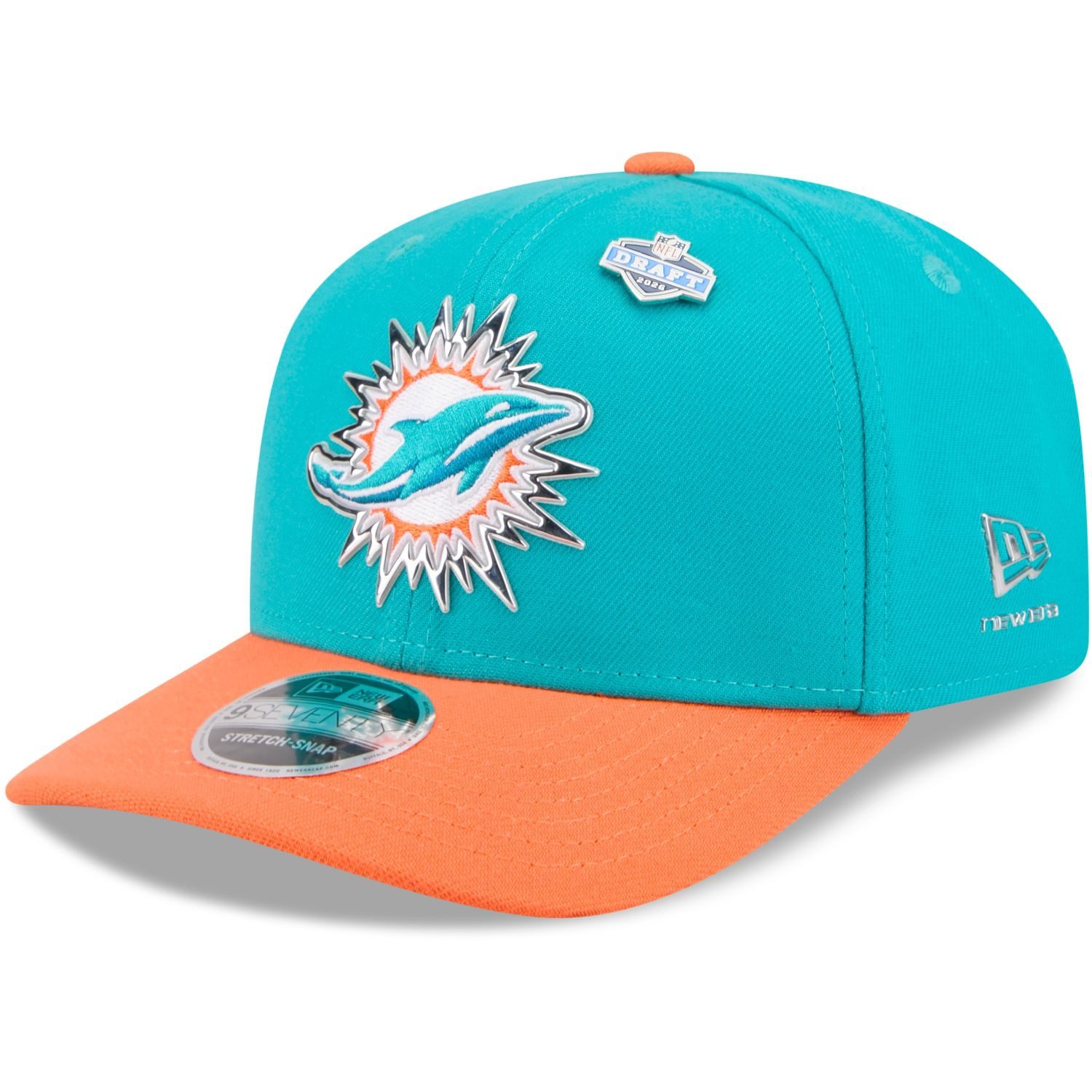 Snapback Cap 9Seventy StretchSnap DRAFT Miami Dolphins