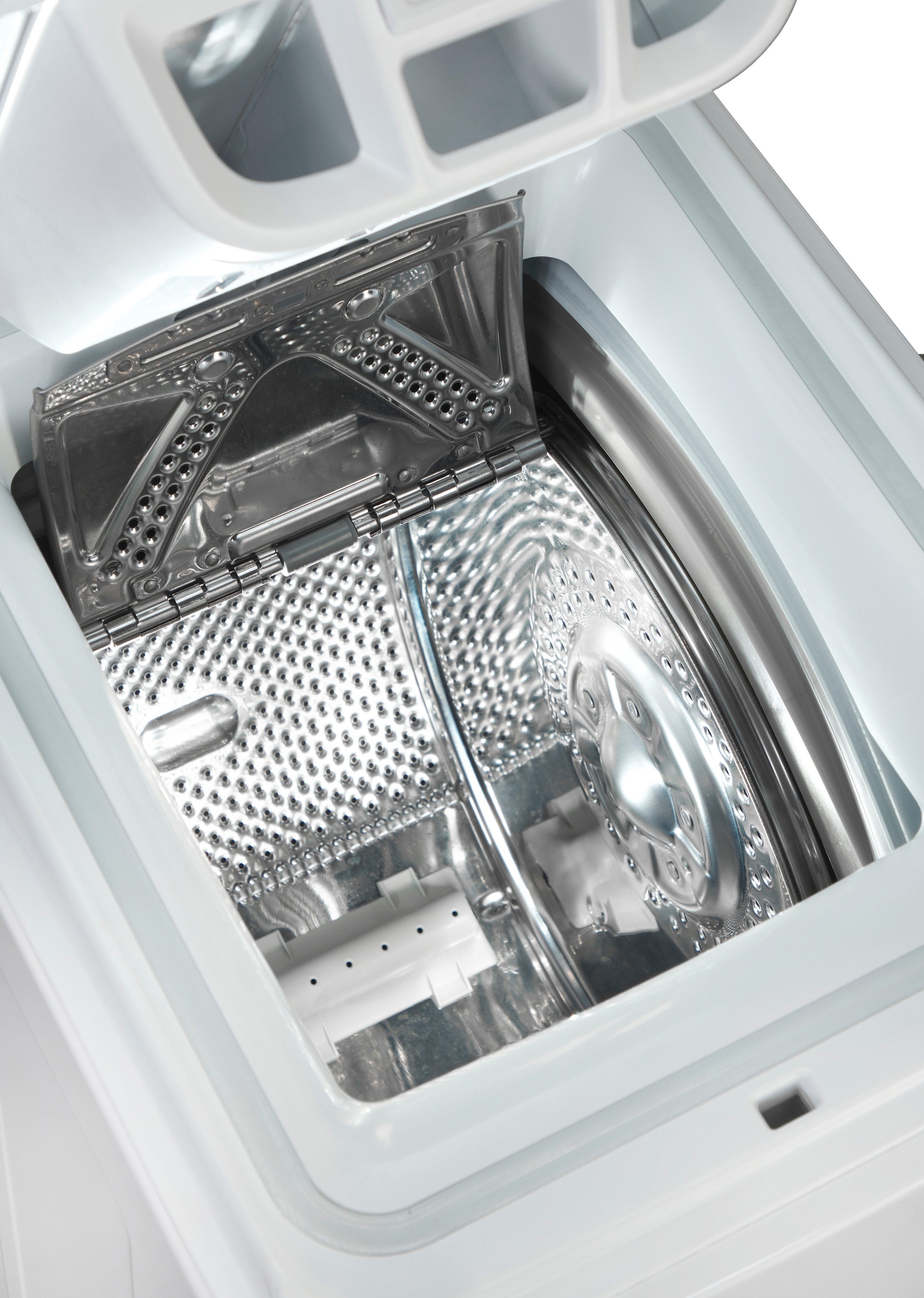 BEKO Waschmaschine Toplader BTLO6AE8BBM, 6 kg, 1200 U/min, Hygiene+ & Knitterschutz – allergikergeeignet, knitterfrei