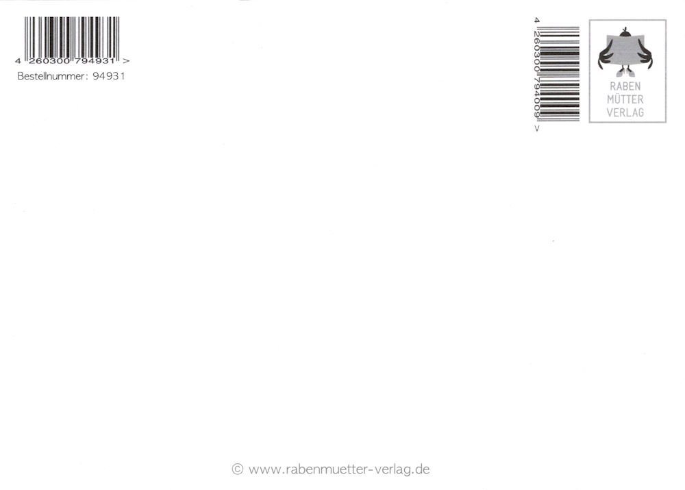 Thumbnail - Postkarte "In diesem Haus... wird gelebt!"