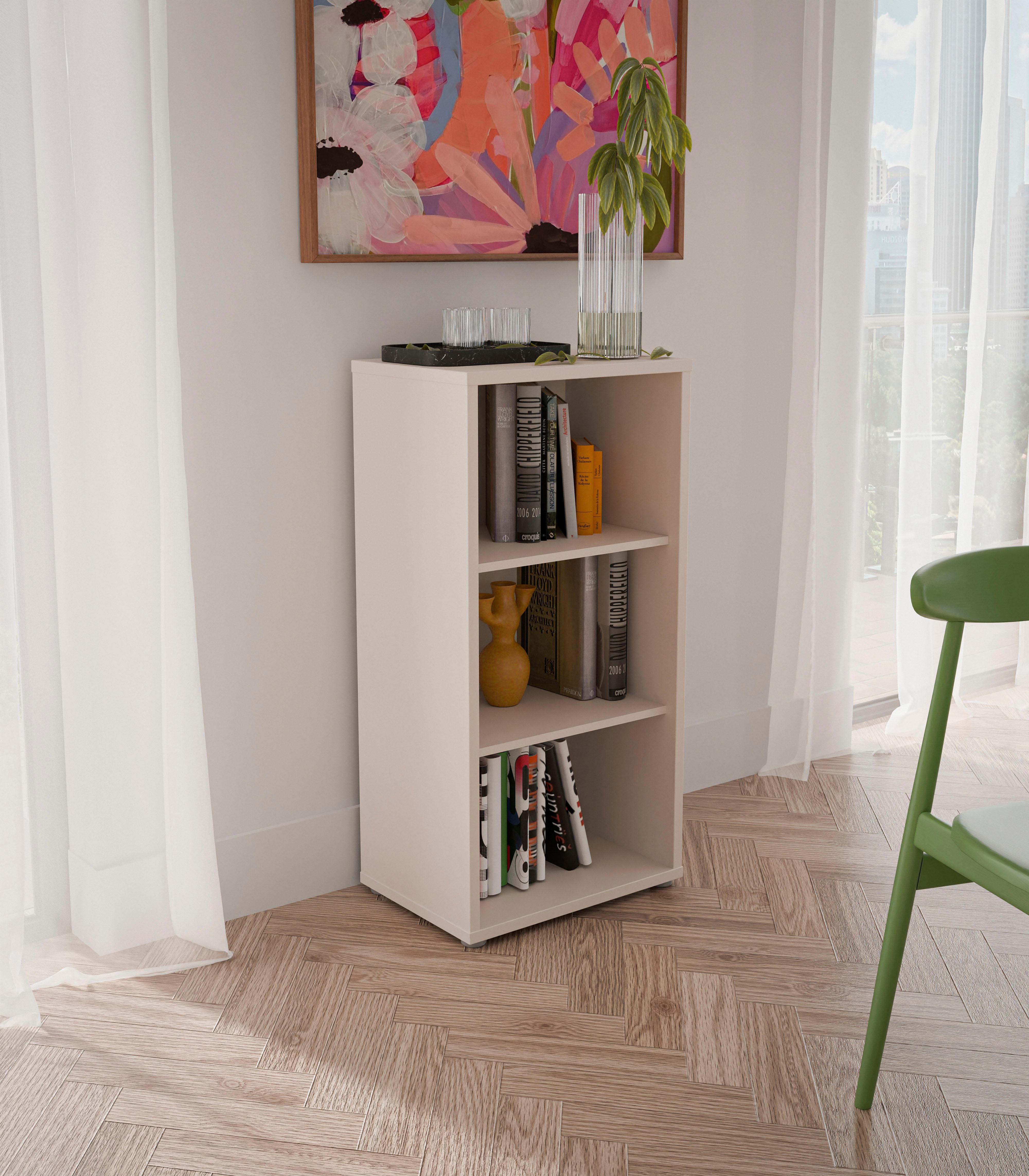 FORTE Mehrzweckregal Alice Springs, diverse Höhen, Breiten, Dekore, Einlegeböden variabel