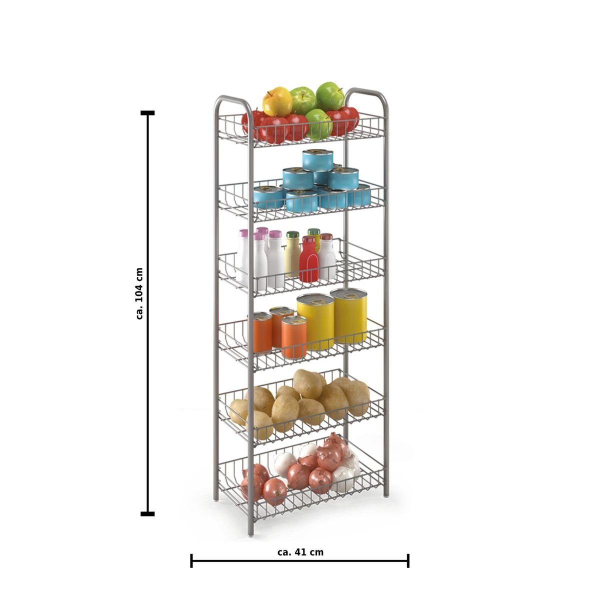 Gravidus Mehrzweckregal Allzweckregal für Küche & Bad günstig online kaufen